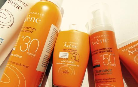 Nuevos Toque Seco y Bruma Satinada de Avene, ya no hay excusas para cuidarse del sol.