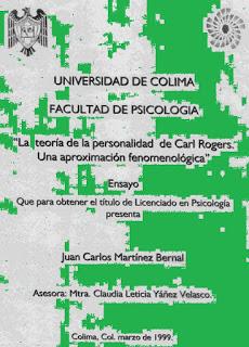 ENSAYO DE LA TEORÍA DE PERSONALIDAD DE ROGERS