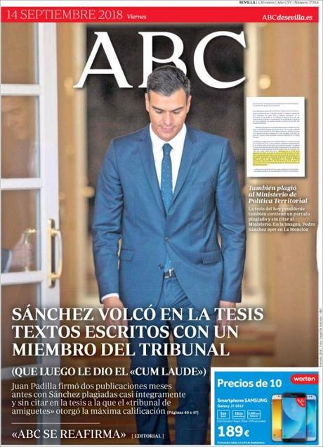 ABC - Sevilla (14 de Septiembre de 2018)