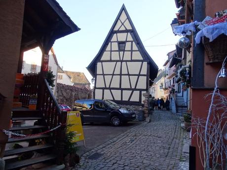 Una ronda por Eguisheim en Navidad, el perfecto pueblo de Bella.