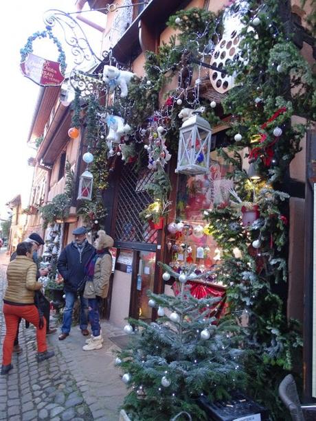 Una ronda por Eguisheim en Navidad, el perfecto pueblo de Bella.