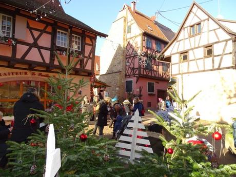 Una ronda por Eguisheim en Navidad, el perfecto pueblo de Bella.