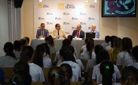 La UPO y el Club Deportivo Quintos 2011 firman un convenio para el fomento de la práctica del voleibol
