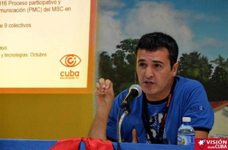 José Manzaneda, coordinador de Cubainformación. 