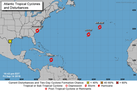 Isaac vuelve a convertirse en tormenta; causaría fuertes lluvias en Sur dominicano.