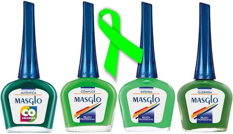 Pon un Lazo Verde en tus Uñas con Masglo en la Lucha contra el Linfoma