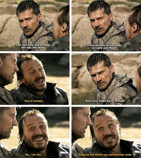 Frases gloriosas de Bronn, con Jaime Lannister