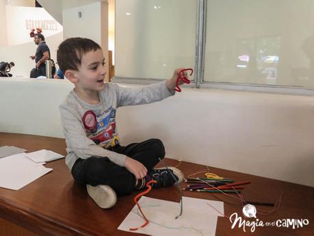 Un niño suelto en el Museo Guggenheim de Nueva York