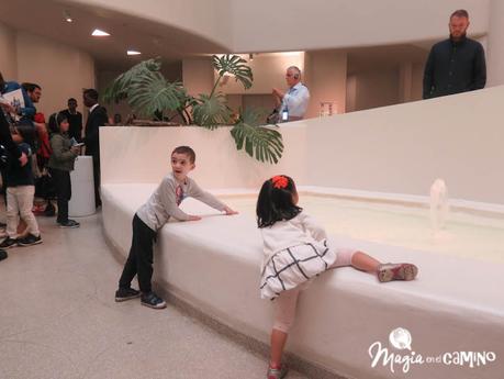Un niño suelto en el Museo Guggenheim de Nueva York