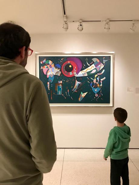 Un niño suelto en el Museo Guggenheim de Nueva York