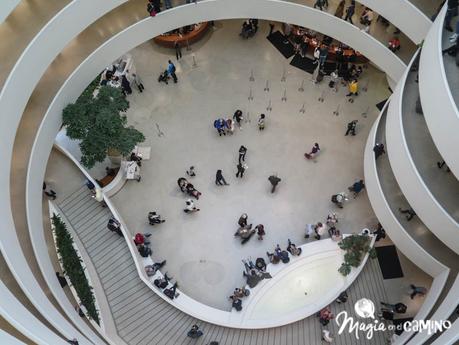 Un niño suelto en el Museo Guggenheim de Nueva York