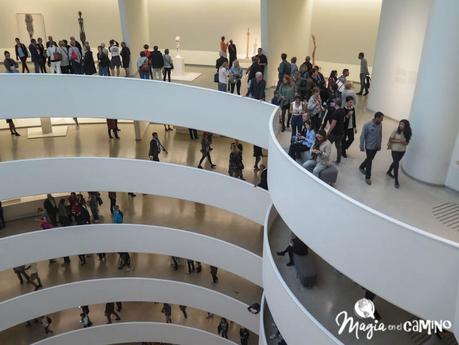 Un niño suelto en el Museo Guggenheim de Nueva York