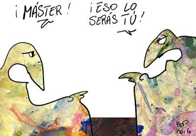 La guerra de los masters de los políticos y el “Viva el rey” de Casado. La guerra de los masters de los políticos y el “Viva el rey” de Casado.