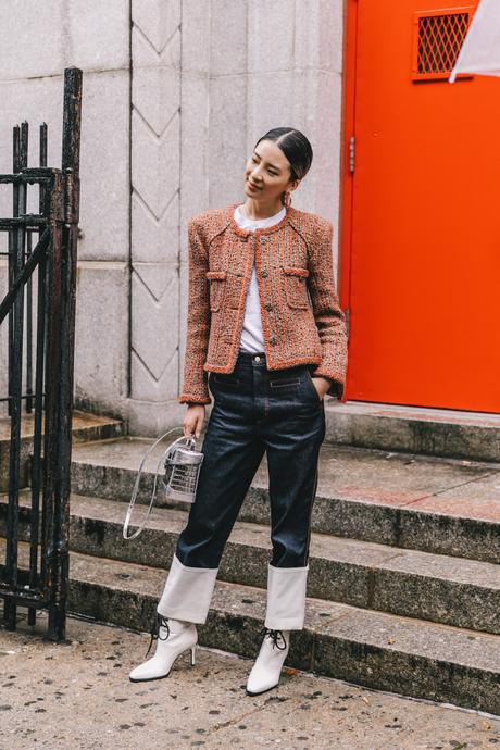 Spring Summer 2019 Street Style from New York Fashion Week by Collage Vintage