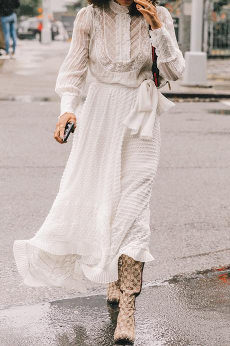 Spring Summer 2019 Street Style from New York Fashion Week by Collage Vintage