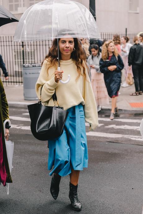 Spring Summer 2019 Street Style from New York Fashion Week by Collage Vintage