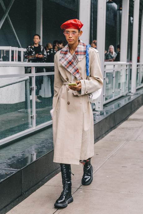 Spring Summer 2019 Street Style from New York Fashion Week by Collage Vintage