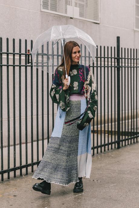 Spring Summer 2019 Street Style from New York Fashion Week by Collage Vintage