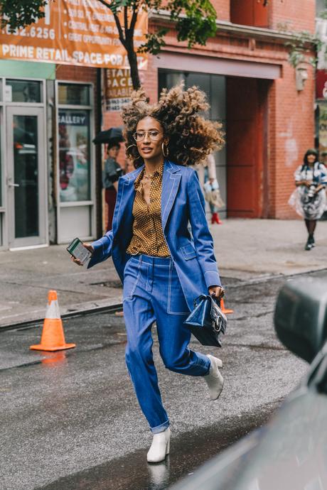 Spring Summer 2019 Street Style from New York Fashion Week by Collage Vintage