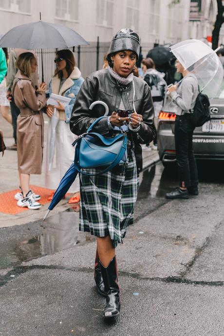 Spring Summer 2019 Street Style from New York Fashion Week by Collage Vintage