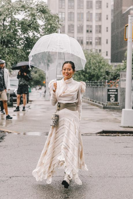 Spring Summer 2019 Street Style from New York Fashion Week by Collage Vintage