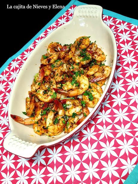 Langostinos criollos al estilo Nueva Orleans - Cocinas del Mundo (Nueva Orleans)