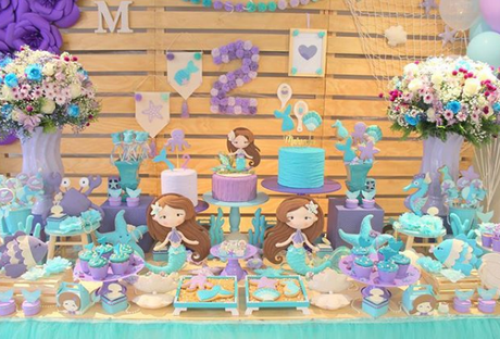 15 ideas para una fiesta temática de sirenas - Paperblog