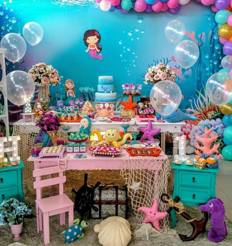 15 ideas para una fiesta temática de sirenas
