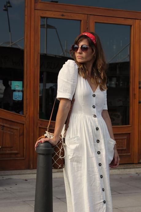 El vestido blanco de Zara de moda vestido blanco zara moda verano 2018