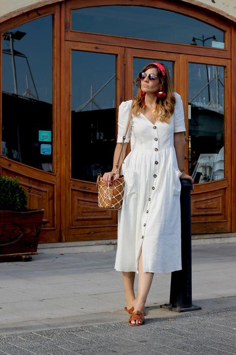 El vestido blanco de Zara de moda - Paperblog