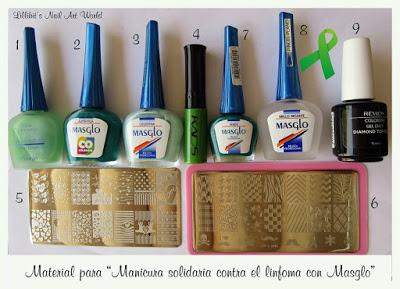 Manicura solidaria contra el linfoma con Masglo