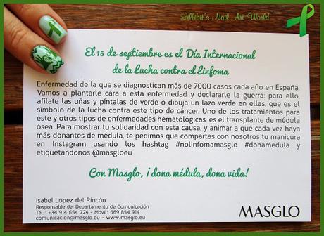 Manicura solidaria contra el linfoma con Masglo