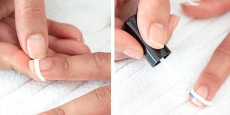 Uñas francesas paso a paso