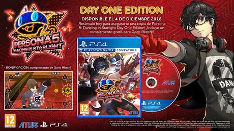 Bonus de reserva para las ediciones Day One de Persona 3: Dancing in Moonlight y Persona 5: Dancing in Starlight