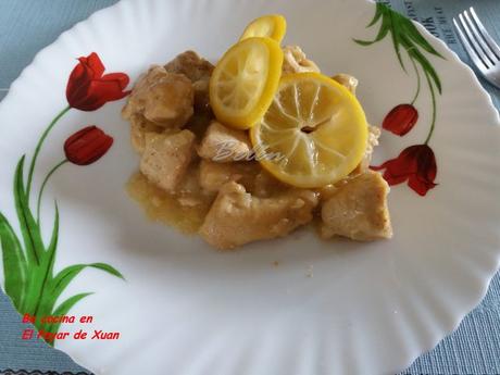 Pechugas de pollo al limón Pechugas de pollo al limón