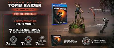 Shadow of the Tomb Raider, todas las ediciones especiales