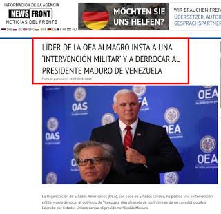 La OEA y la invasión militar en Venezuela