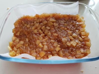 TARTA CRUMBLE DE MANZANA