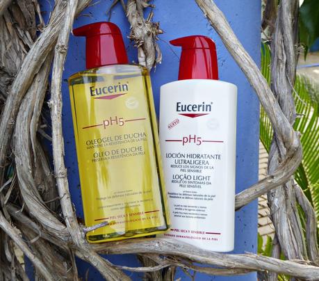 Hidratación profunda con Eucerin: oleogel de ducha y loción ultrahidratante ligera Hidratación profunda con Eucerin: oleogel de ducha y loción ultrahidratante ligera