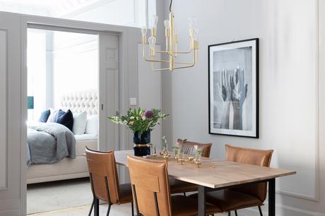 Decoración Chic para un salón moderno.