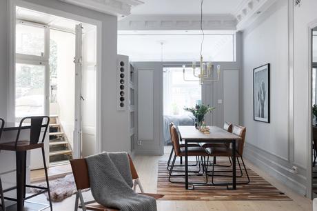 Decoración Chic para un salón moderno.