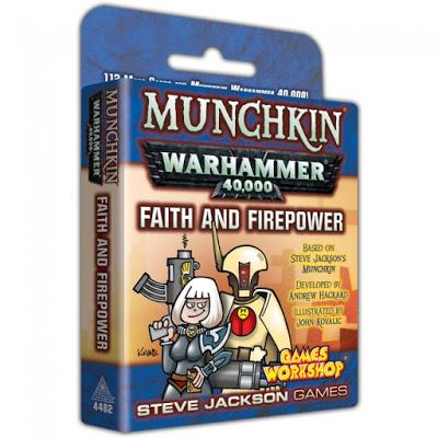 Fire & Firepower para Munchkin W40K anunciado