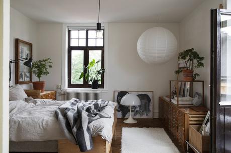 sofa blanco decoración escandinava decoración ecléctica decoracion con plantas   