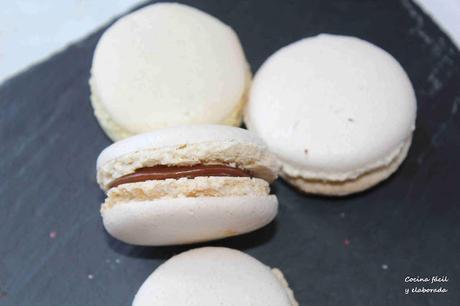 MACARONS RELLENOS DE DULCE DE LECHE