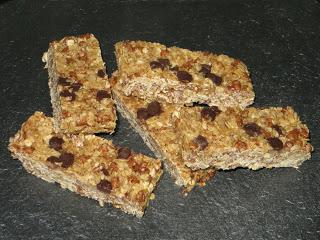 BARRITAS DE CEREALES Y CHOCOLATE