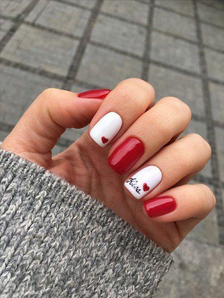 UÑAS ROJAS DECORADAS Diseños con Colores y Formas Elegantes