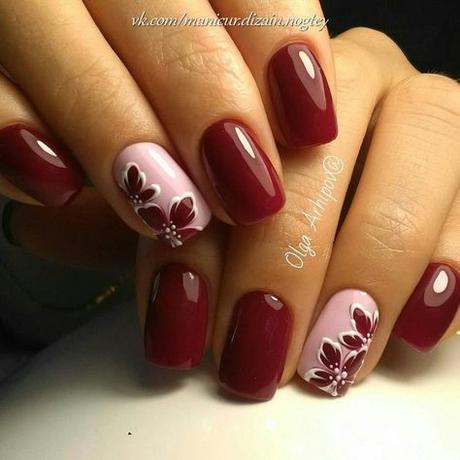 UÑAS ROJAS DECORADAS Diseños con Colores y Formas Elegantes