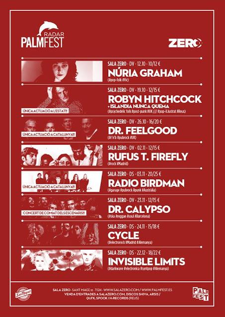 [Noticia] Programación completa del Radar Palmfest 2018