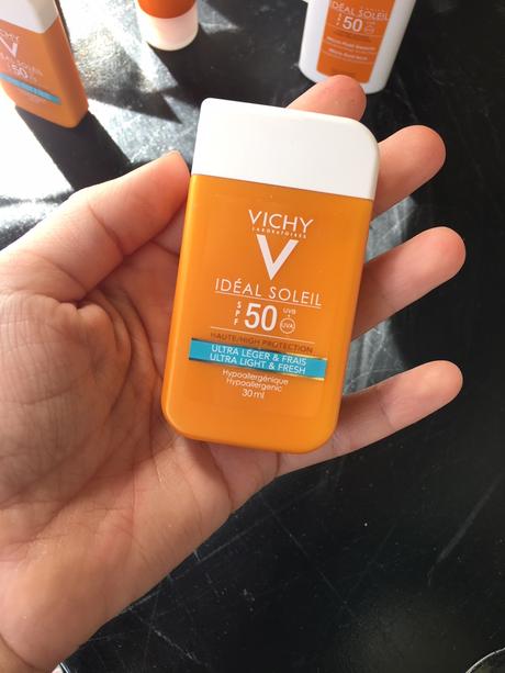 La vitamina C y las nuevas aguas solares de Vichy.