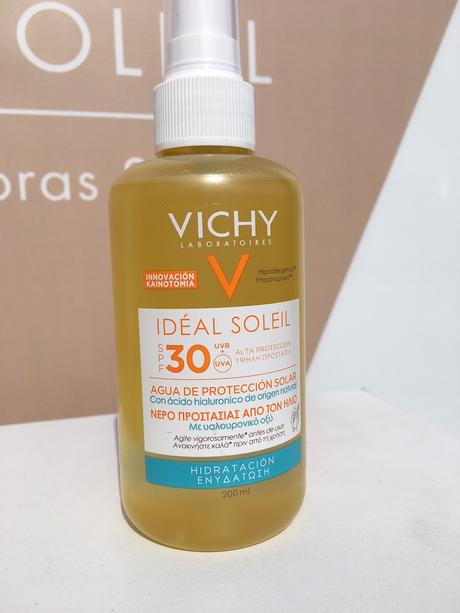 La vitamina C y las nuevas aguas solares de Vichy.